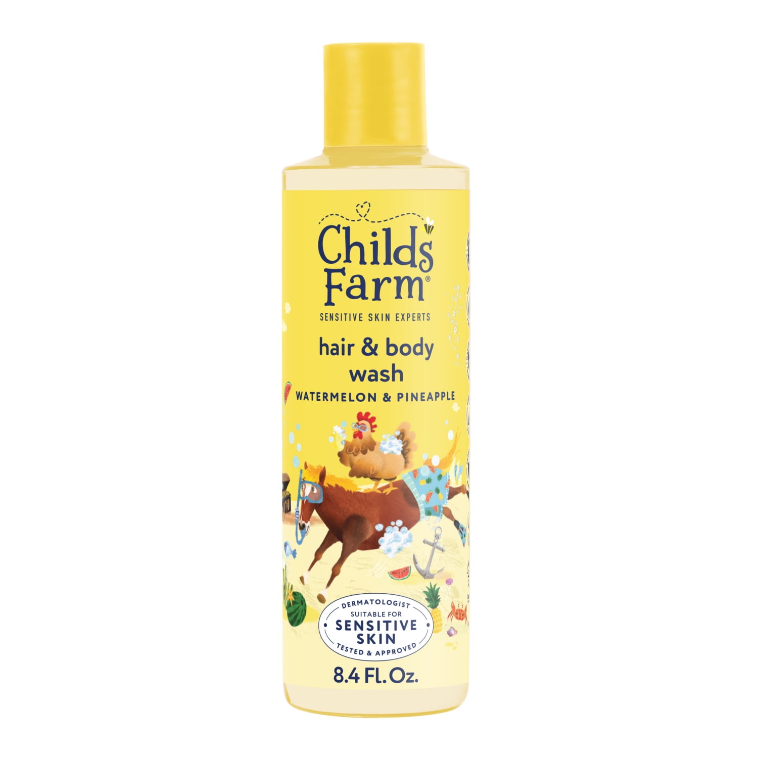 Childs Farm Hair & Body Wash, Watermelon & Pineapple 8.4 fl oz