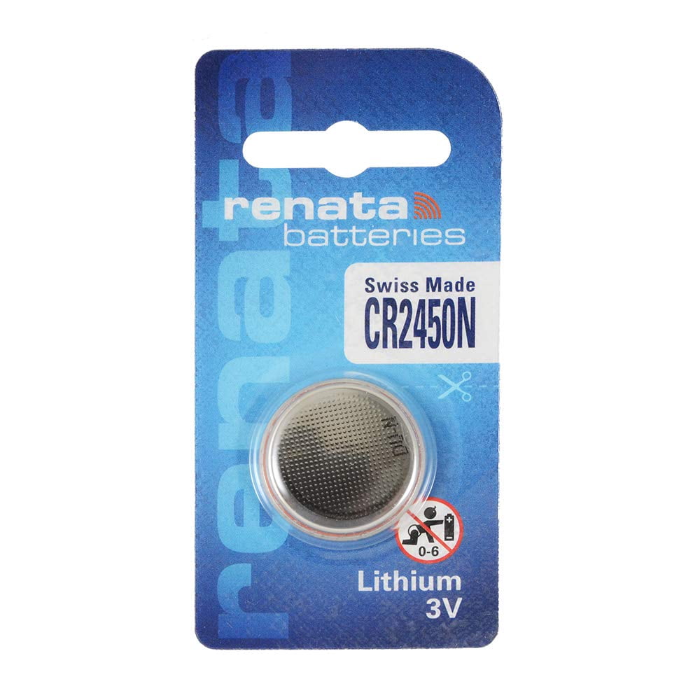 Renata CR2450N Box of Ten Lithium 3 Volt Batteries - Walmart.com