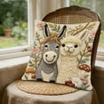 thumbnail image 2 of hulanddfd Forest Animals Throw Pillow Covers 18 x 18 Inch Animals Double Sided Printing Cushion Cover Modern Decor Square Pillowcase for Couch Sofa Bed Home Decor, 2 of 6
