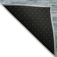 thumbnail image 7 of Dalyn Rugs Machine Washable Indoor/Outdoor Chantille Teal 2'3" x 7'6" Runner Rug, 7 of 7