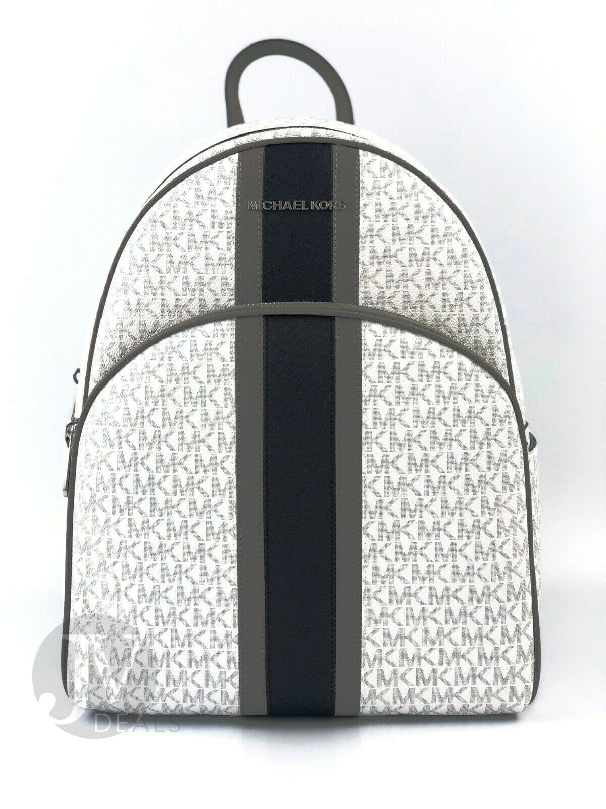 michael kors white backpack