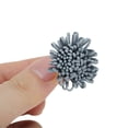 thumbnail image 3 of Unique Bargains 1 Pair Shoelace Charms Flower Shape Fashion Shoe Accessories Blue Gray, 3 of 5