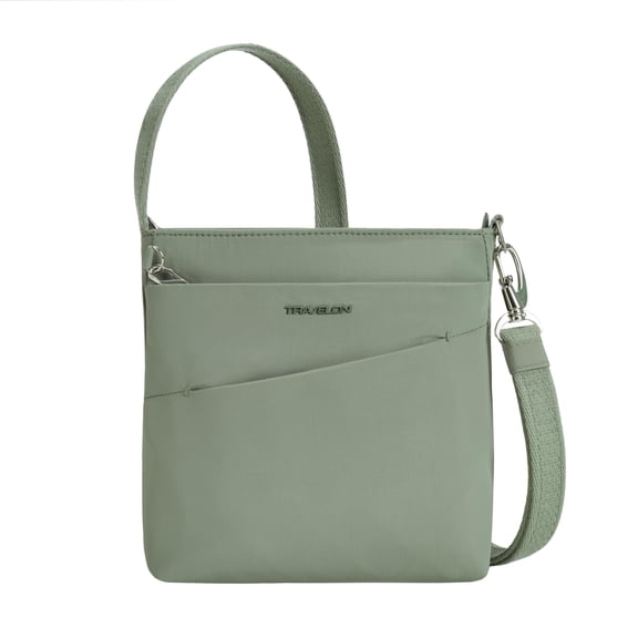 Travelon Anti-Theft Roam Small Crossbody, Moss