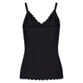 thumbnail image 2 of SKINY Top de tirantes para mujer – Sensation, top, escote en V, relleno, microfibra Negro M (Medium), 2 of 5