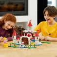 thumbnail image 3 of LEGO Super Mario Peach’s Castle Expansion Set 71408 Toy Building Kit (1216 Pieces), 3 of 6