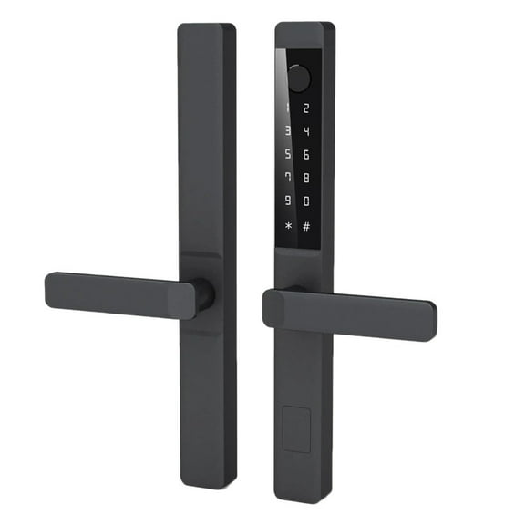 85 Lock Body WIFI Smart Lock For Aluminum Patio s Door Smart Life APP App Handle Fingerprint Electronic Digital Lock ,Corrosion-Resistant