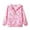 Z01-Hot Pink, variant on Sopiago Baby Girls Rain Jacket Kids Windproof Coat Hooded Print Zipper Toddler Boys Coat Outwear Clothes Light Blue,110