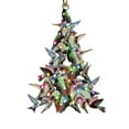 thumbnail image 2 of Hummingbird Christmas 2D Acrylic Ornament, Stacked Hummingbird Ornament for Christmas, Upgrade Winter Colorful Stack Hummingbirds Home Decor Ornaments, 2 of 3
