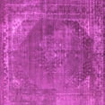 thumbnail image 1 of Ahgly Company Indoor Square Oriental Pink Industrial Area Rugs, 3' Square, 1 of 4