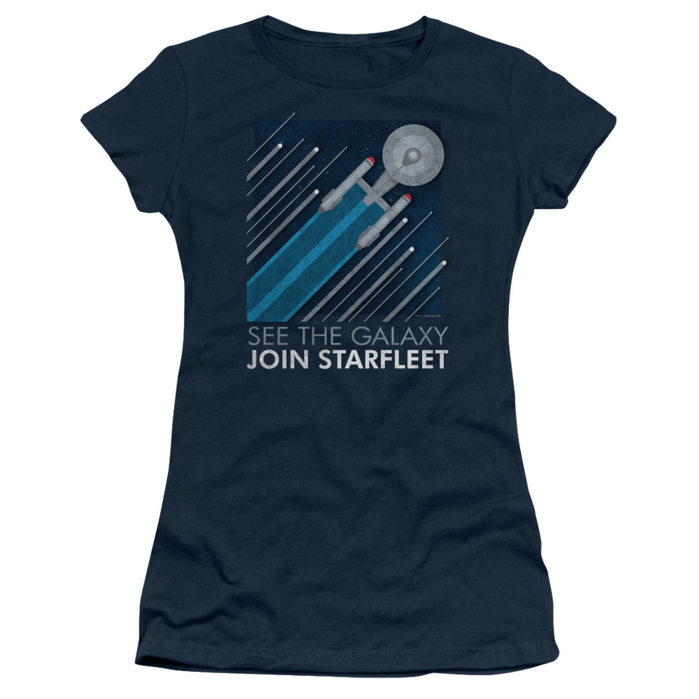 Star Trek Starfleet Recruitment Poster Adult Work Shirt 
