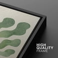 thumbnail image 4 of IDEA4WALL Framed Canvas Print Wall Art Set Forest Leaves Green Botanical Wall Decor Antique Bohemian Floral Fine Art Retro Wilderness Artwork for Living Room, Bedroom, Office - Black 16"x24"x2, 4 of 5