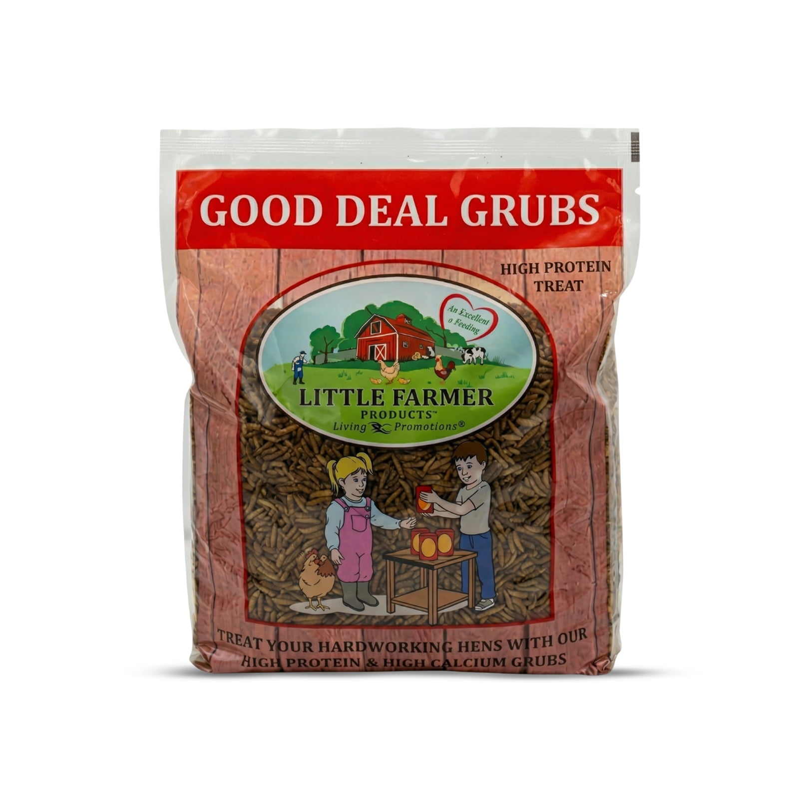 Good Deal Grubs Dried Black Soldier Fly Larvae for Chickens 5 lb, High Protein Chicken Treats with Calcium, Chicken Snacks and Supplements for Poultry and Birds