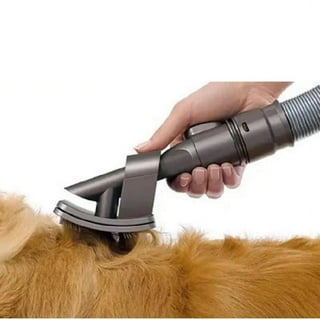 Dog on sale brush vacuum