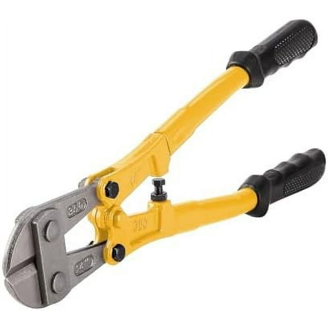 Bates- Bolt Cutter, 14", Yellow, Chain Lock Cutter Heavy Duty, Bolt Cutters Heavy Duty for Locks, Screw Cutter, Chain Link Fence Cutter, Bolt and Wire Cutter, Chain Lock Cutters, Bolt Cutter Tool