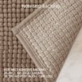 thumbnail image 3 of Alfombra de baño SUBRTEX, felpilla, 50 x 80 cm, marrón pardo, 3 of 9