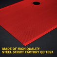 thumbnail image 2 of Xprite Parrilla De Malla De Aleación De Aluminio Roja Con Orificio De Bloqueo De Capó Compatible Con Jeep Wrangler Jk Jku 2007-2018, 2 of 5