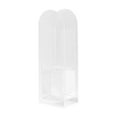 thumbnail image 1 of Abbracc Acrylic Flower Vase, Table Centerpieces Stem Bunch Holder, Minimalist Decorative White, 1 of 9