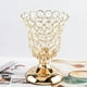 thumbnail image 2 of Candelero de cristal Candelero de oro para comedor Aniversario S, 2 of 7