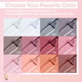 thumbnail image 3 of Perfect Summer Gel Nail Polish Starter Kit with 36W UV Light, 12 Colors Nude Pink Brown Grey Gel Polish with Top and Base Coat, Soak Off Gel Polish Kit with UV Nail Lamp, UV Nail Gel Gift for Women, 3 of 8