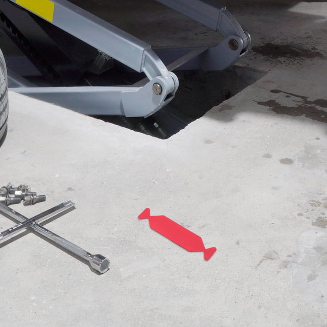 unbranded Squeegee De Fieltro Con Rojo Para Aplicación De Vinilo En Autos