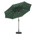 thumbnail image 6 of Ainfox 9ft Dark Green Patio Umbrella, UV Water-Resistant Fabric, 6 of 6
