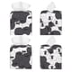 thumbnail image 2 of Fotbe Black And White Sheeps Porta Pañuelos Decorativo de Cuero, Caja Cuadrada Moderna para Pañuelos Faciales, Organizador y Dispensador 5x5x5'', 2 of 7