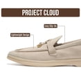 thumbnail image 3 of Zapatos Project Cloud 8.5M Mocasin de Cuero con Espuma de Memoria, 3 of 6