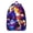 Purple-8, variant on Waterproof Retro Desert Cactus Backpack, Durable School Bag with Aesthetic Succulent and Desert Style Print