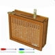 thumbnail image 1 of Fiudx Alcancía de Madera, Elegante Caja de Ahorros con Contador de Monedas, Diseño Ecológico de Madera Renovable, Objetivos de Ahorro Personalizados con Rotuladores, Decoración para El Hogar y La Ofi, 1 of 2