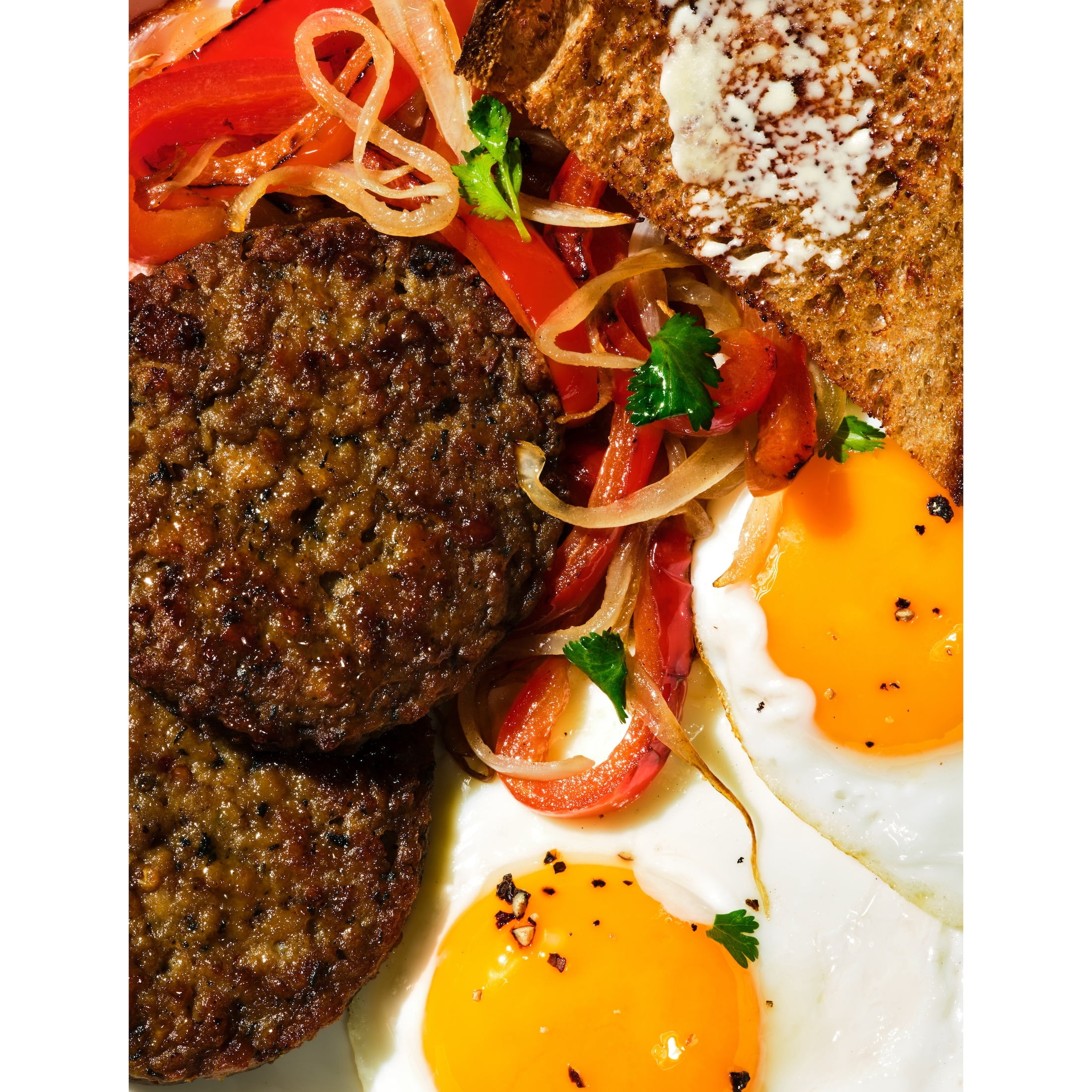 Impossible Foods Spicy Sausage Patties, Fully Cooked, 8 Patties, 12.8 oz (Frozen)