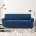 thumbnail image 2 of CHUN YI Sofa Cover with Separate Cushion Slipcover Stretch Checks, 2 of 7