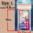 thumbnail image 1 of Funda impermeable Universal IPX8 para iPhone, 12, 11, 13 Pro Max, X, XS, 14, Huawei, Xiaomi, Samsung, bolsa a prueba de agua, funda para teléfono móvil qiuyongming unisex, 1 of 2