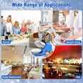 thumbnail image 2 of Electric Shaved Ice Machine,with Ice Pick and Scoop,3 Blades of Electric Snow Cone Machine(300W 2200r/min),Splash Proof Ice Shaver Machine,Ice Crushe, 2 of 7