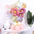 thumbnail image 2 of Langgg 32 Inch Birthday Balloon Set Birthday Party Decoration Donut Number Star Balloon Set Type 10, 2 of 7