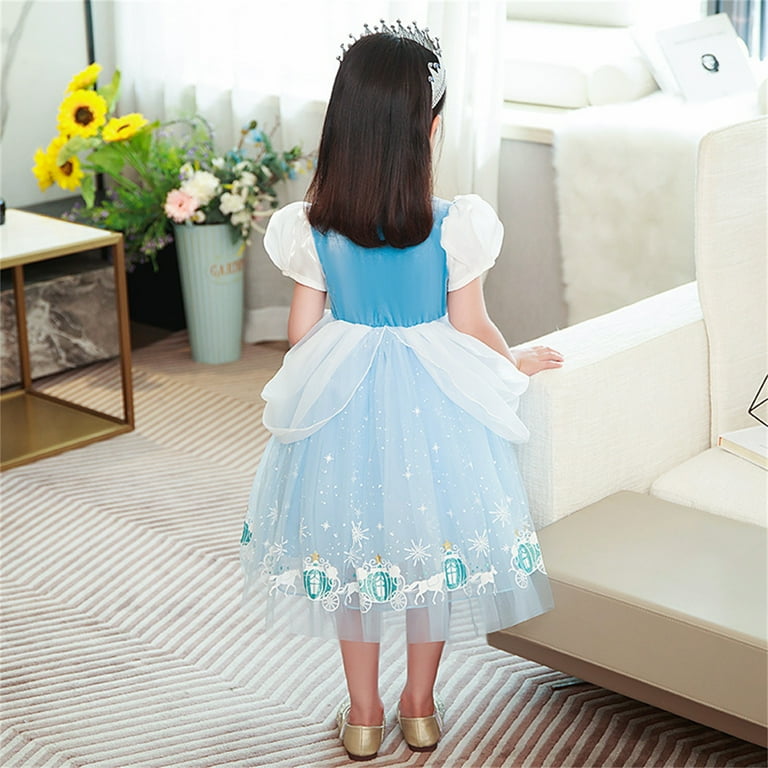 new summer princess dress baby Dress Baby Girl 0-3 Years old Summer Short Sleeve Fashion Cute Floral –  Deals DejaVu