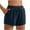 Navy, variant on AherBiu Running Shorts for Women Sweatshorts Drawstring High Waisted Athletic Workout Gym Shorts with Pockets