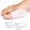 Clear, variant on Promifun Gel Bunion Protector Shield, 10 Pack of Bunion Pads and Cushions, Bunion Guard for Big Toe, Relieve Foot Pain from Friction, Rubbing and Pressure - Beige
