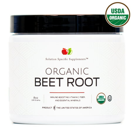 Pure Organic Beet Root Powder Supplement - 8oz 60 Serving Pure Organic Beetroot Juice Powder & Bulk Raw (Best Juice For Diabetics)