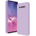 thumbnail image 1 of Étui pour Samsung Galaxy S10, Étui en Silicone Souple avec Protection de Caméra Améliorée, Étui Mince Antichoc avec Doublure en Microfibre Anti-Rayures, Violet, 1 of 4