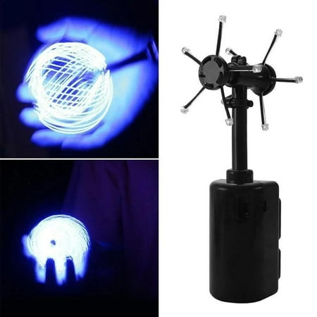 

Jygee LED Flash Balls Toy Luminous Rotating Floating Toy Spiral Pill Electric Toy Adjustable Spiral Pill Generator