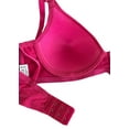 thumbnail image 2 of 6 Pieces Quality No Wire Full Cup Plain/Lace Light Padded Wire Free Bra (34A, Style # 1158), 2 of 2