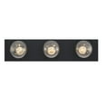 thumbnail image 2 of Westinghouse 3 Light Wall Fixture Matte Black Finish, 2 of 5