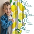 thumbnail image 3 of Blackout Kids Curtains,Lemon Childrens Insulated Curtains Set Of 2,Bedroom Essentials,Toddler Room Decor 42x54in(106x137cm), 3 of 4