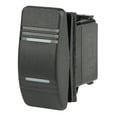 thumbnail image 1 of Interruptor BEP 1001803 SPDT Contura de encendido/apagado/encendido con 2 LED de 12 V/24 V, 1 of 1