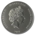 thumbnail image 3 of 2017 Cook Islands 3 oz Silver Quetzalcoatl Aztec MS-70 PCGS, 3 of 3