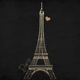 thumbnail image 2 of Kimberly, Allen 15x15 White Modern Wood Framed Museum Art Print Titled - Paris Gold 1, 2 of 4