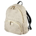 thumbnail image 2 of C.C Women's Faux Fur Fuzzy Backpack Schoolbag Shoulder Bag Purse, Beige, 2 of 4