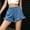 Navy, variant on Running Shorts Womens Boxer Shorts Athletic Fashionable Relaxed Short Pants Army Green Size S
