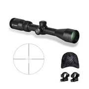 Vortex Crossfire II 3-9x40 Scope with 1-inch Scope Rings and Hat