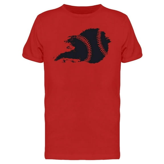 Flying Baseball Ball  T-Shirt Men -Image by Shutterstock, Male Large